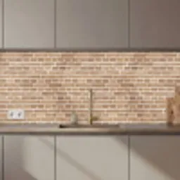 Stenen - Bruin - Licht - Patroon keuken achterwand 2 middel 871 zz_3dshopping