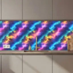 Storm - Bliksem - Regenboog keuken achterwand 2 middel 871 zz_3dshopping