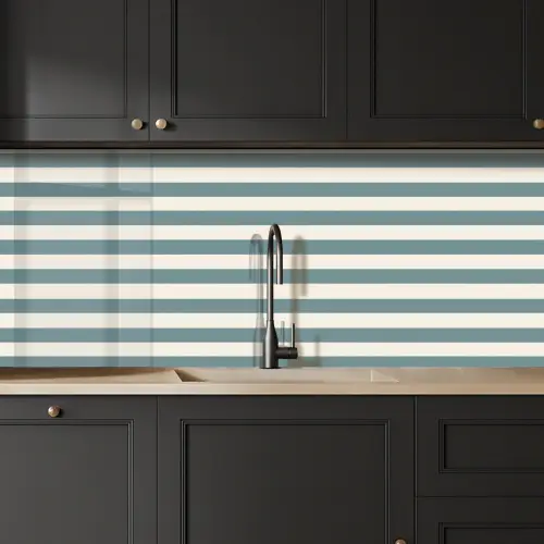 Strepen - Modern - Blauw keuken achterwand 2 middel 871 -sfeer1