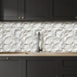 Structuur - Rots - Wit keuken achterwand 2 middel 871 -sfeer1