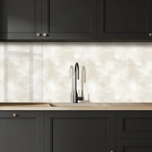 Subtiel - Structuur - Beige keuken achterwand 2 middel 871 -sfeer1