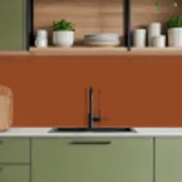 Terracotta - Bruin - Palet - Effen - Kleuren - Kleur keuken achterwand 2 middel 871 -sfeer3