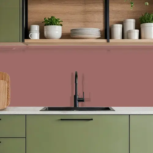 Terracotta - Patronen - Roze keuken achterwand 2 middel 871 -sfeer3