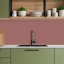 Terracotta - Patronen - Roze keuken achterwand 2 middel 871 -sfeer3