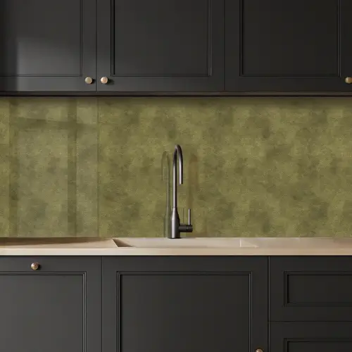 Textuur - Abstract - Groen keuken achterwand 2 middel 871 -sfeer1