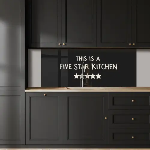 This is a five star kitchen keuken achterwand 2 middel -sfeer1