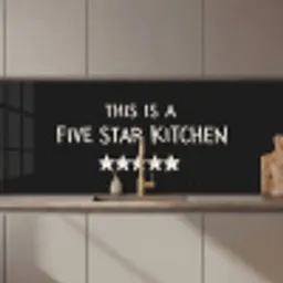 This is a five star kitchen keuken achterwand 2 middel zz_3dshopping