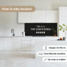 This is a five star kitchen keuken achterwand 2 middel -sfeer4_NL
