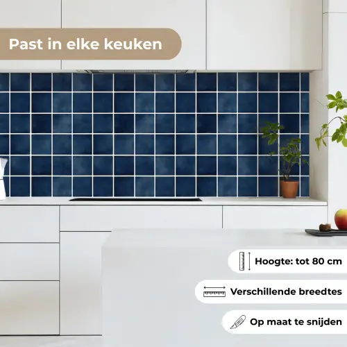 Tegel - Modern - Blauw keuken achterwand 2 middel 871 -sfeer4_NL