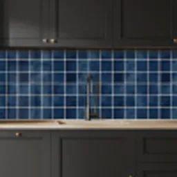 Tegel - Modern - Blauw keuken achterwand 2 middel 871 -sfeer1