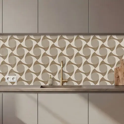 Tijdloos - Evenwicht - Beige - Taupe keuken achterwand 2 middel 871 zz_3dshopping