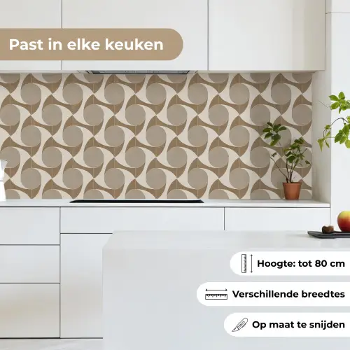 Tijdloos - Evenwicht - Beige - Taupe keuken achterwand 2 middel 871 -sfeer4_NL