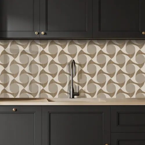 Tijdloos - Evenwicht - Beige - Taupe keuken achterwand 2 middel 871 -sfeer1
