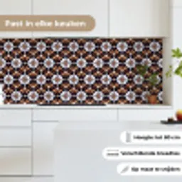 traditioneel - Element - Kleurrijk keuken achterwand 2 middel 871 -sfeer4_NL