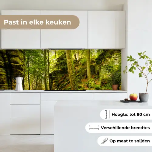 Bomen - Steen - Bos - Natuur - Planten keuken achterwand 2 groot -sfeer4_NL
