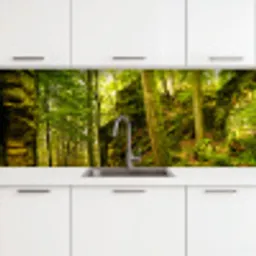 Bomen - Steen - Bos - Natuur - Planten keuken achterwand 2 groot -3d