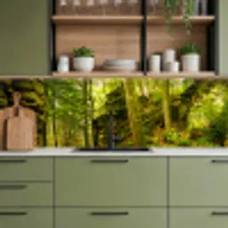 Bomen - Steen - Bos - Natuur - Planten keuken achterwand 2 groot -sfeer3