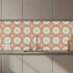 Vintage - Bloemen - Mandala - Patronen keuken achterwand 2 middel 871 zz_3dshopping