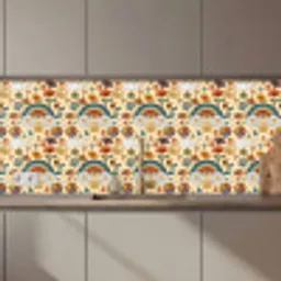 Vintage - Patronen - Zomer keuken achterwand 2 middel 871 zz_3dshopping