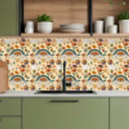 Vintage - Patronen - Zomer keuken achterwand 2 middel 871 -sfeer3