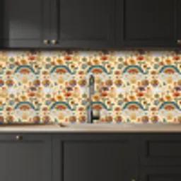 Vintage - Patronen - Zomer keuken achterwand 2 middel 871 -sfeer1
