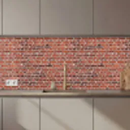 Muur - Bakstenen - Versleten - Voegen keuken achterwand 2 middel 871 zz_3dshopping