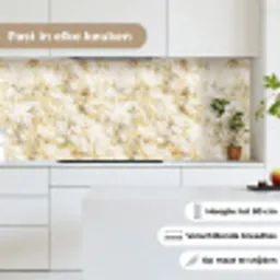 Warm - Gouden - Marmer - Patroon keuken achterwand 2 middel 871 -sfeer4_NL