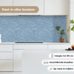 Golven - Ritmisch - Blauw keuken achterwand 2 middel 871 -sfeer4_NL