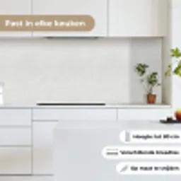 Golven - Ribbels - Wit keuken achterwand 2 middel 871 -sfeer4_NL