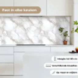 Wit - Marmer - Bruin keuken achterwand 2 middel 871 -sfeer4_NL