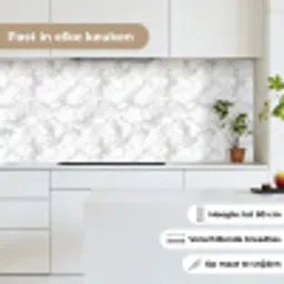 Wit - Marmer - Grijs keuken achterwand 2 middel 871 -sfeer4_NL