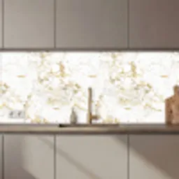 Wit - Marmer - Luxe - Goud keuken achterwand 2 middel 871 zz_3dshopping