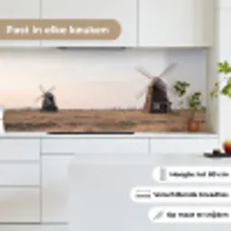 Windmolens - Landschap - Veld keuken achterwand 2 middel -sfeer4_NL