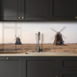 Windmolens - Landschap - Veld keuken achterwand 2 middel -sfeer1