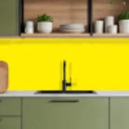 Geel - Citroen - Neon - Kleuren keuken achterwand 2 middel 871 -sfeer3