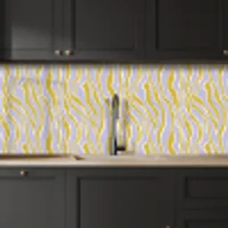 Zebra - Modern - Meerkleurig keuken achterwand 2 middel 871 -sfeer1