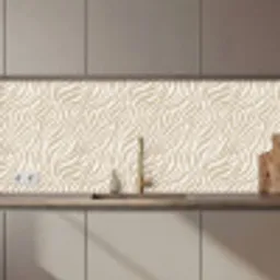 Zebra - Patroon - Beige keuken achterwand 2 middel 871 zz_3dshopping