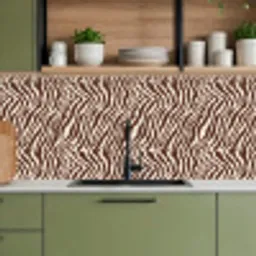 Zebra - Patroon - Zwart - Wit keuken achterwand 2 middel 871 -sfeer3