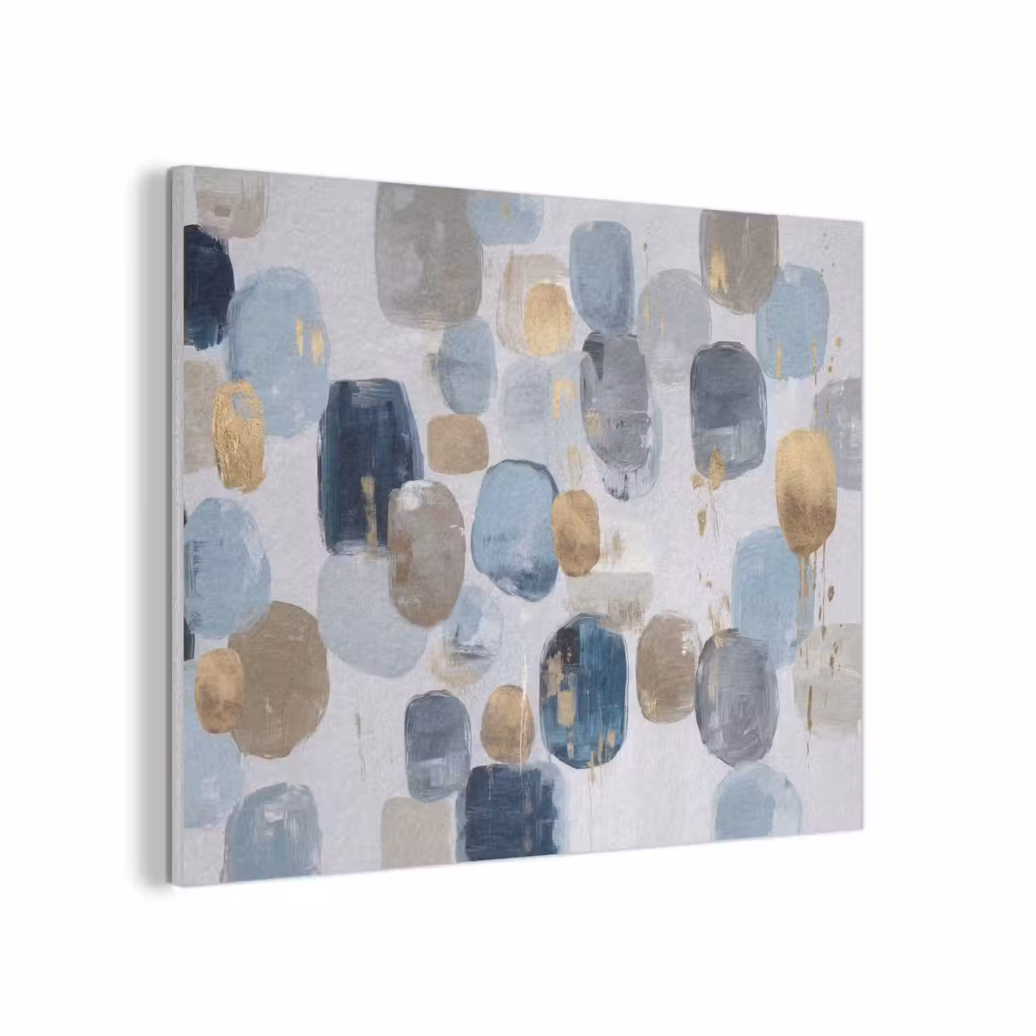 Abstract - Goud - Vormen PET vilt klein -3d