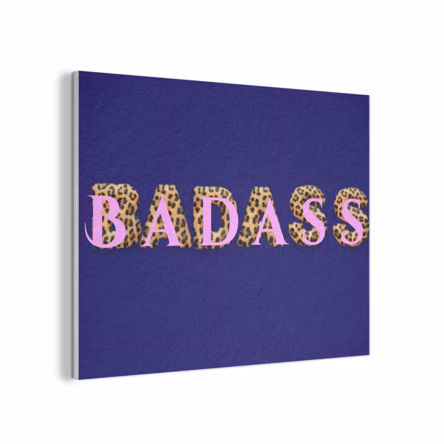 Badass - Panterpint - Schaduw - Roze PET vilt klein -3d