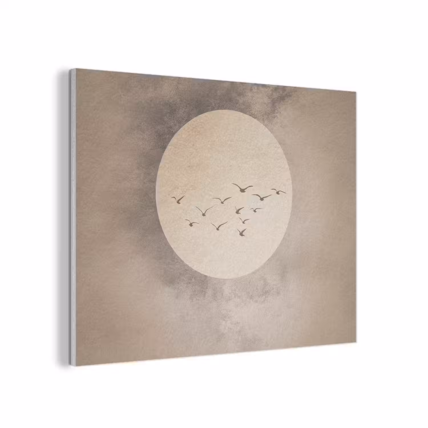 Vogel - Beige - Japandi PET vilt klein -3d