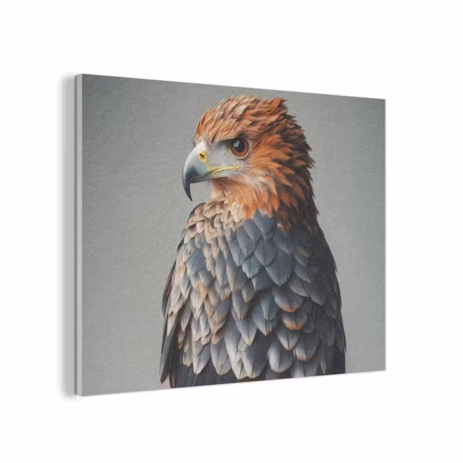 Vogel - Realistisch - Veren - Bruin PET vilt klein -3d