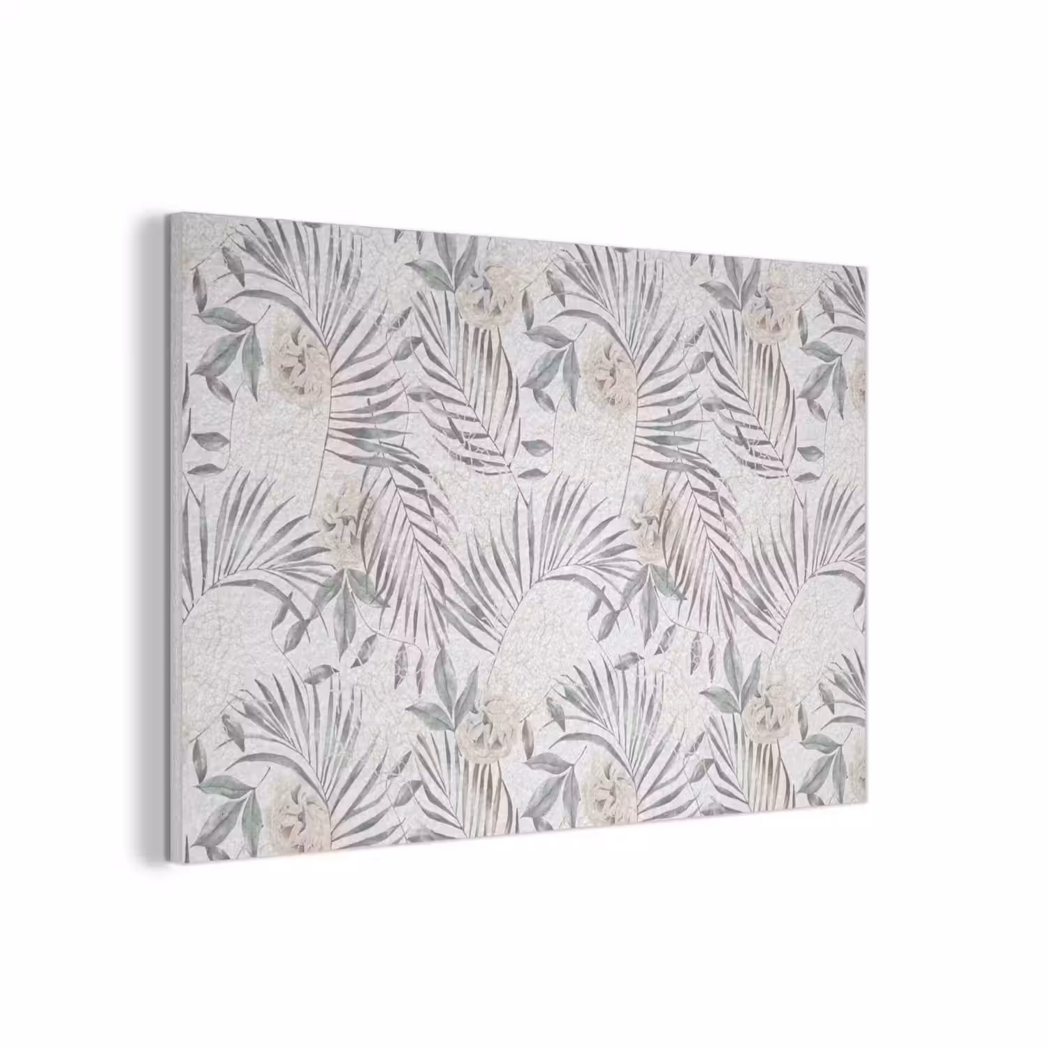 Bohemian - Bladeren - Bloemen - Tropisch PET vilt middel -3d