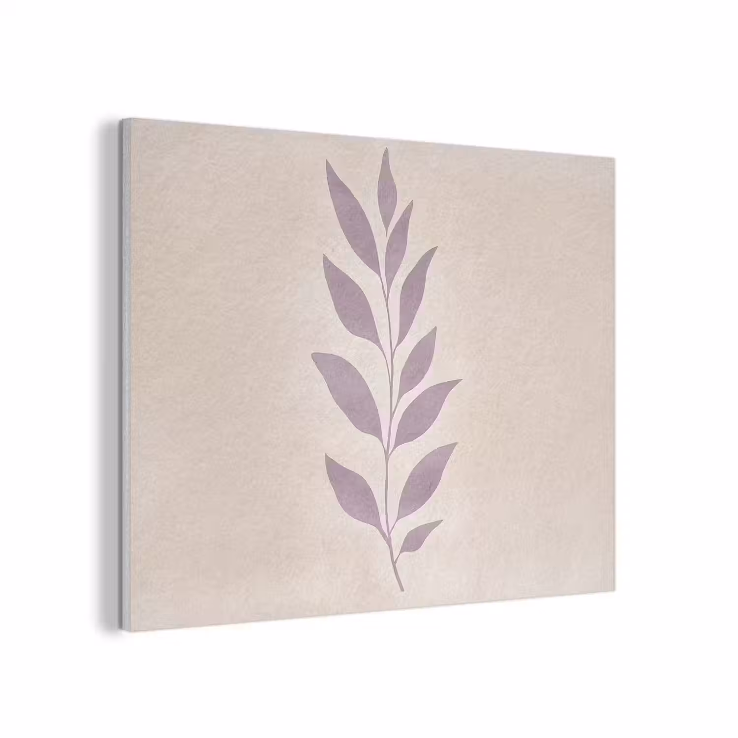 Tak - Bladeren - Minimalistisch - Beige PET vilt klein -3d