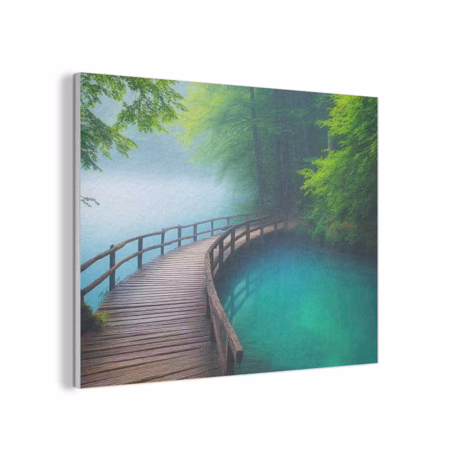 Brug - Water - Rivier - Bos PET vilt klein -3d
