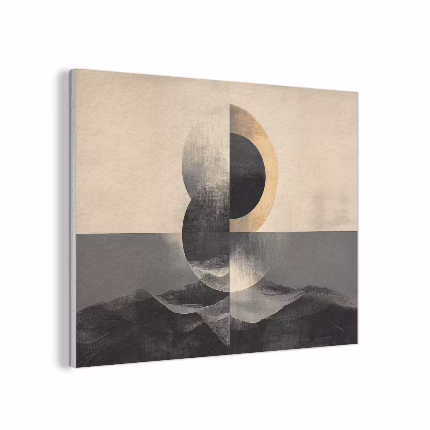Cirkels - Schaduw - Abstract PET vilt klein -3d