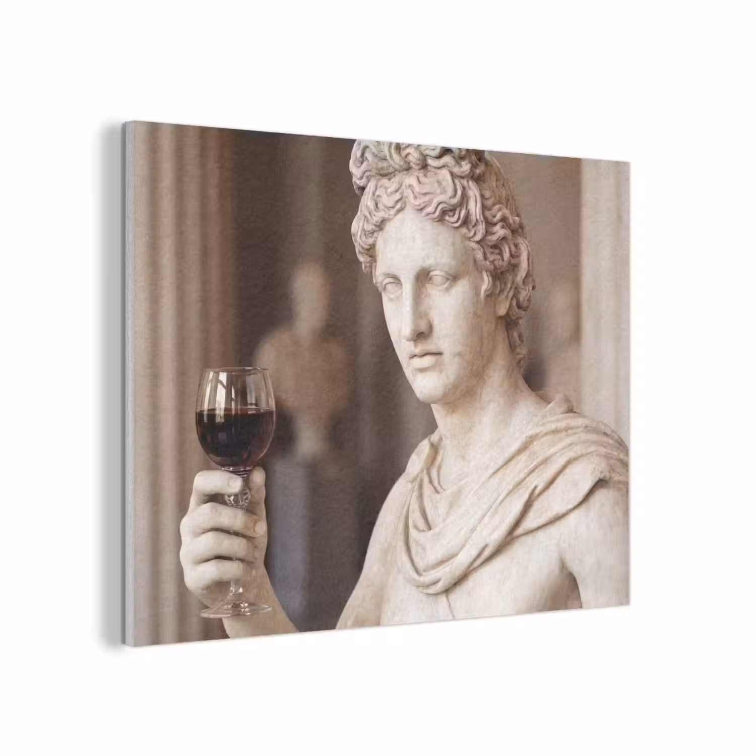 Klassiek - Marmer - Wijn PET vilt klein -3d