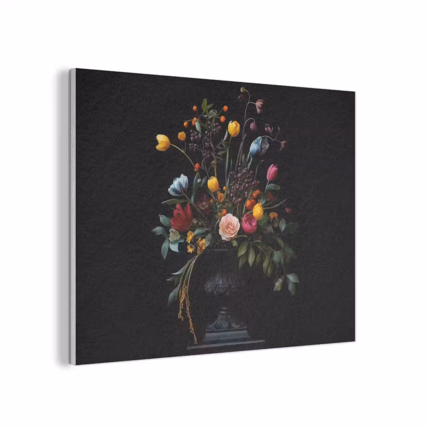 Klassiek - Vaas - Boeket - Bloemen PET vilt klein -3d