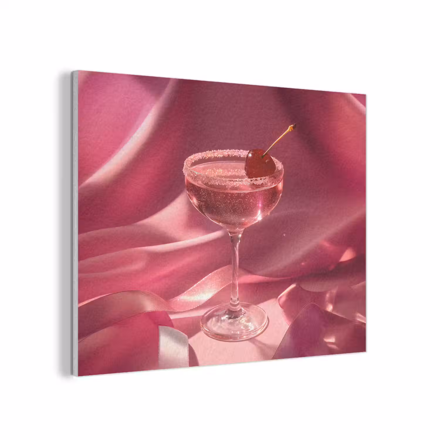 Cocktail - Pink - Luxe PET vilt klein -3d