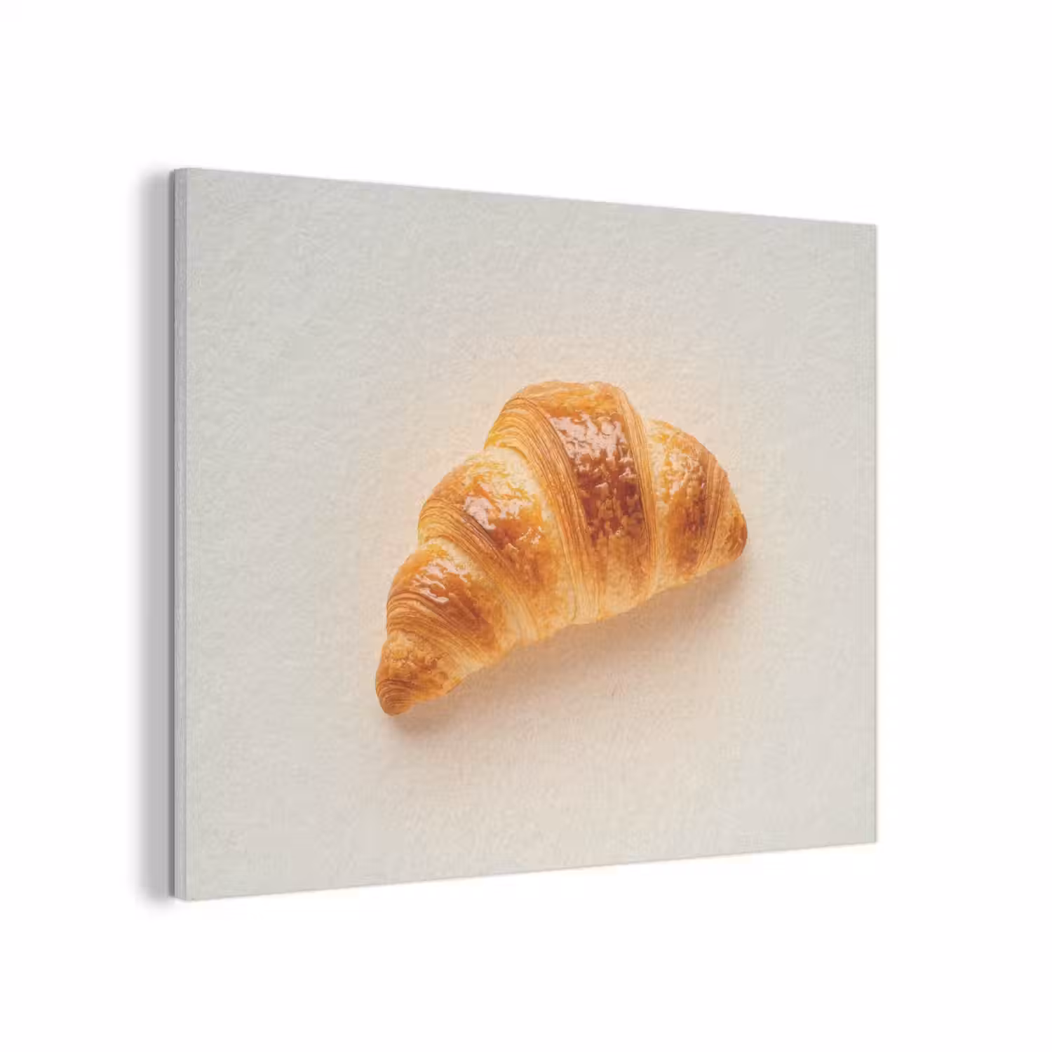 Croissant - Brood - Beige PET vilt klein -3d